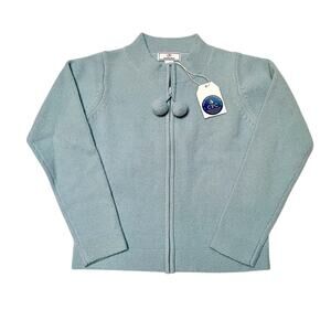 NWT Classic Prep Childrenswear Pippa Wool Pom Sweater Size 10
